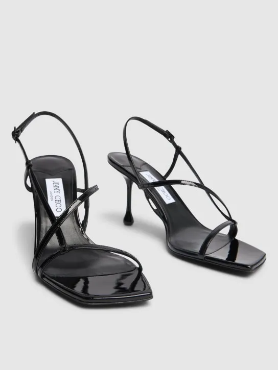 Jimmy Choo   80mm Etana leather sandals 