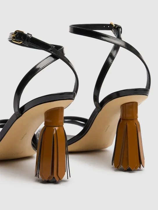 JW Anderson   95mm Tassel leather sandals 