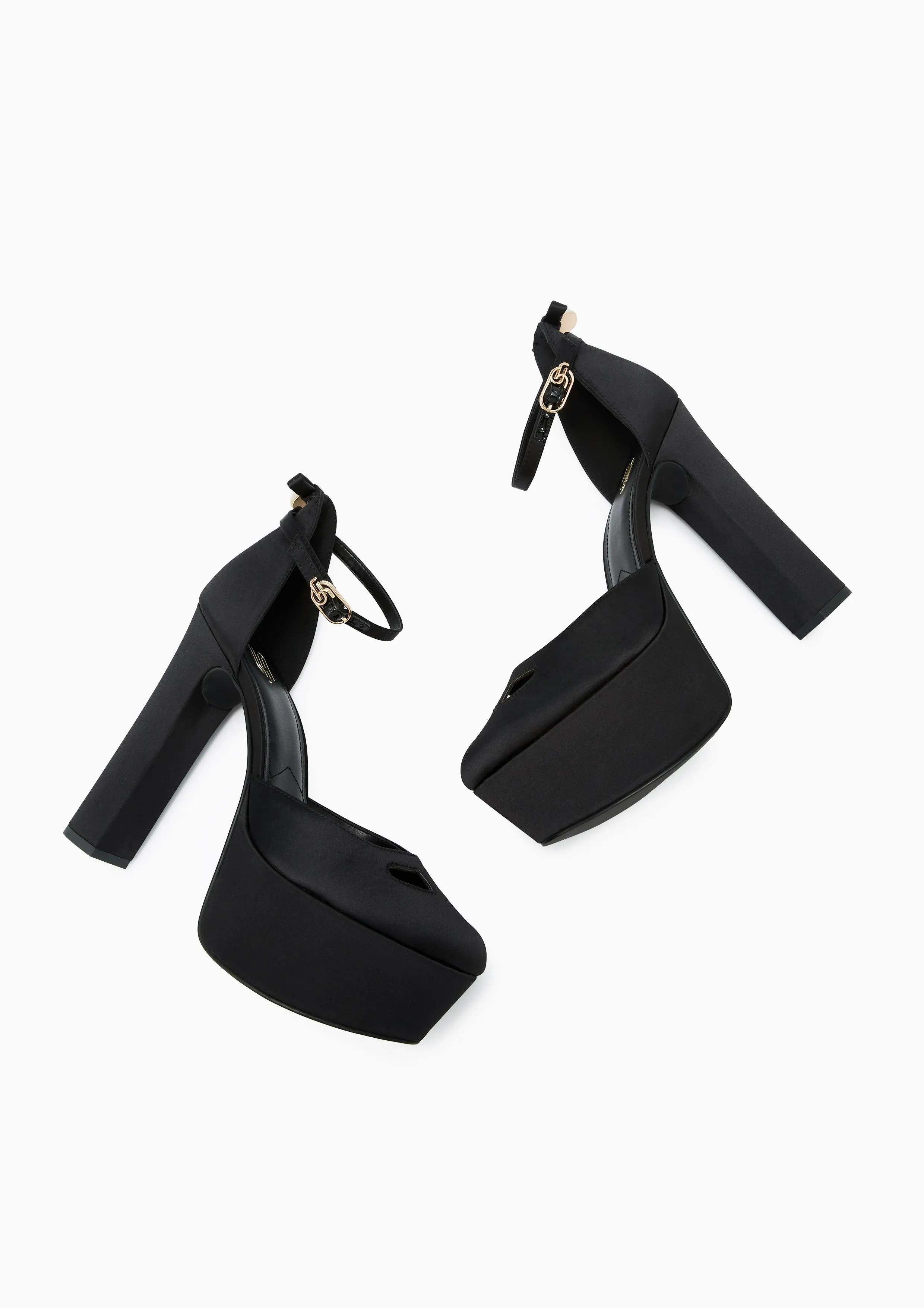 Kala Infinite Platform Heels - Black