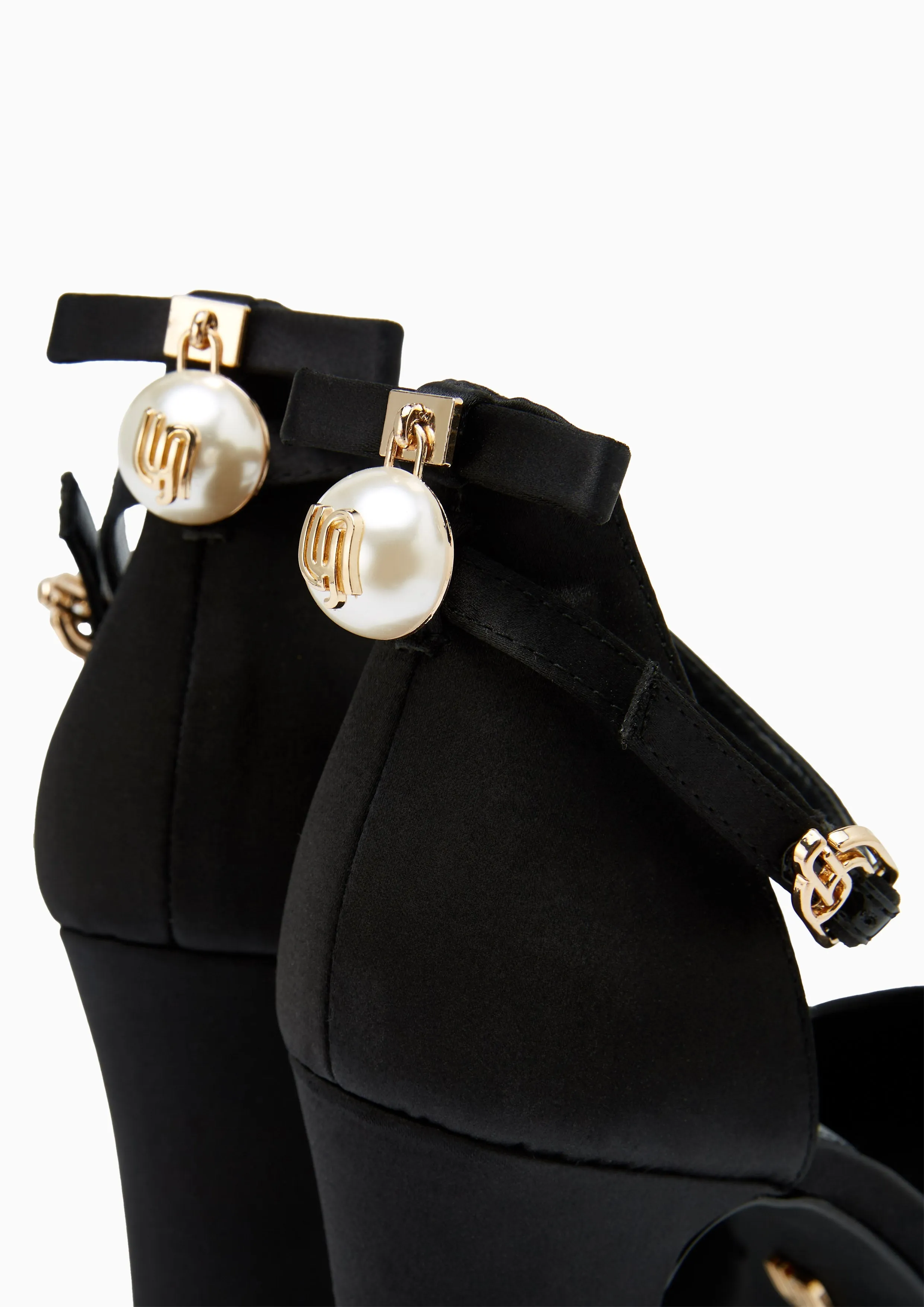 Kala Infinite Platform Heels - Black