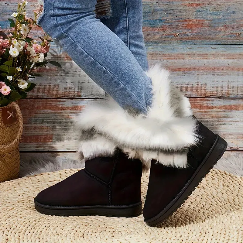 KASLO™ FUR SLIP-ON WINTER BOOTS
