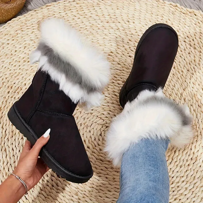 KASLO™ FUR SLIP-ON WINTER BOOTS