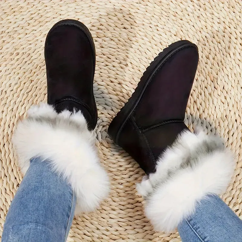 KASLO™ FUR SLIP-ON WINTER BOOTS