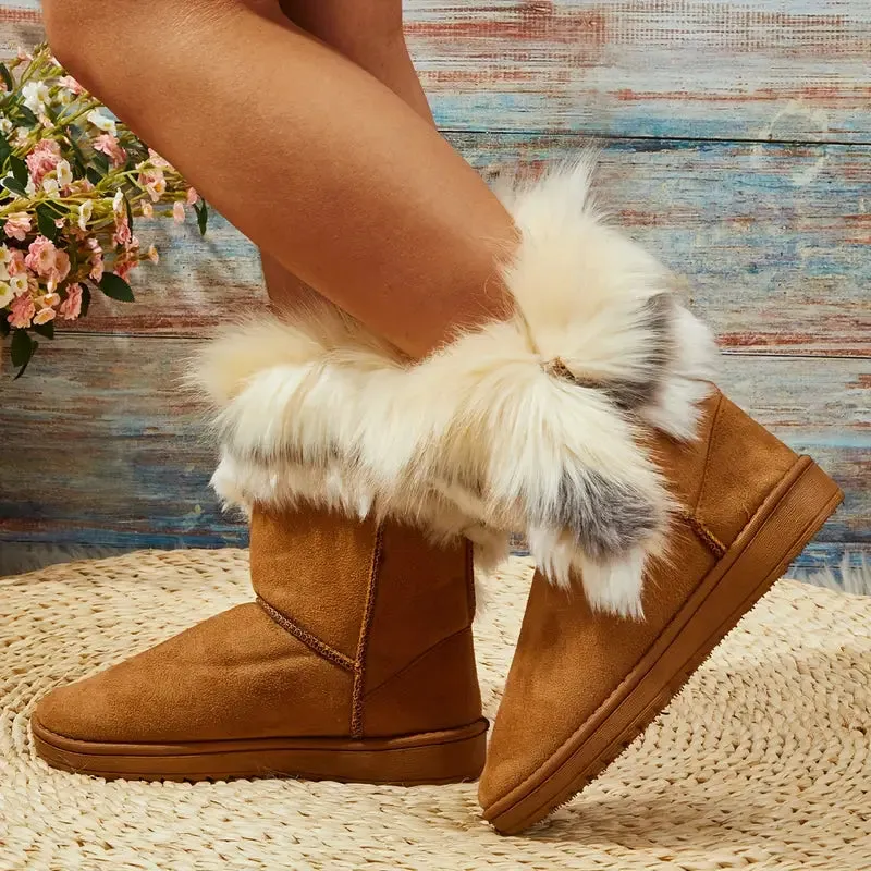 KASLO™ FUR SLIP-ON WINTER BOOTS
