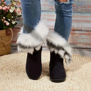 KASLO™ FUR SLIP-ON WINTER BOOTS