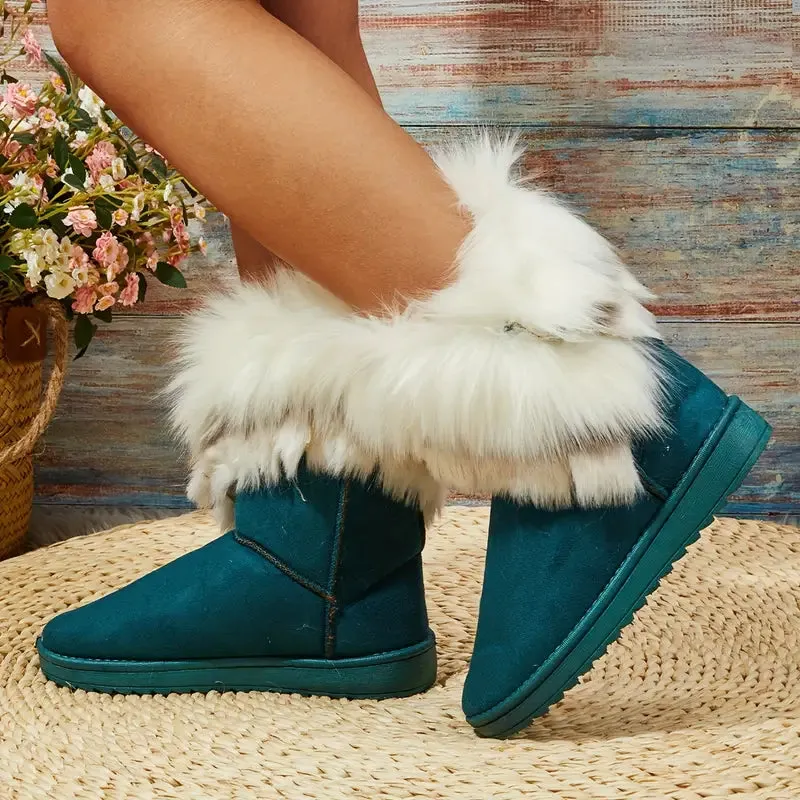 KASLO™ FUR SLIP-ON WINTER BOOTS