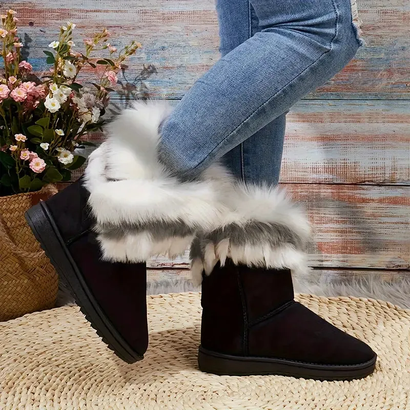 KASLO™ FUR SLIP-ON WINTER BOOTS
