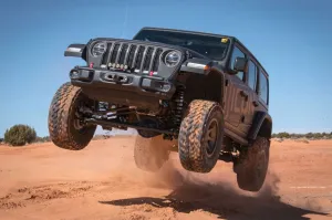 KC Hilites 10" FLEX™️ LED Light Bar Front Bumper Kit (Factory Steel Bumper Only) - Jeep JL/Gladiator