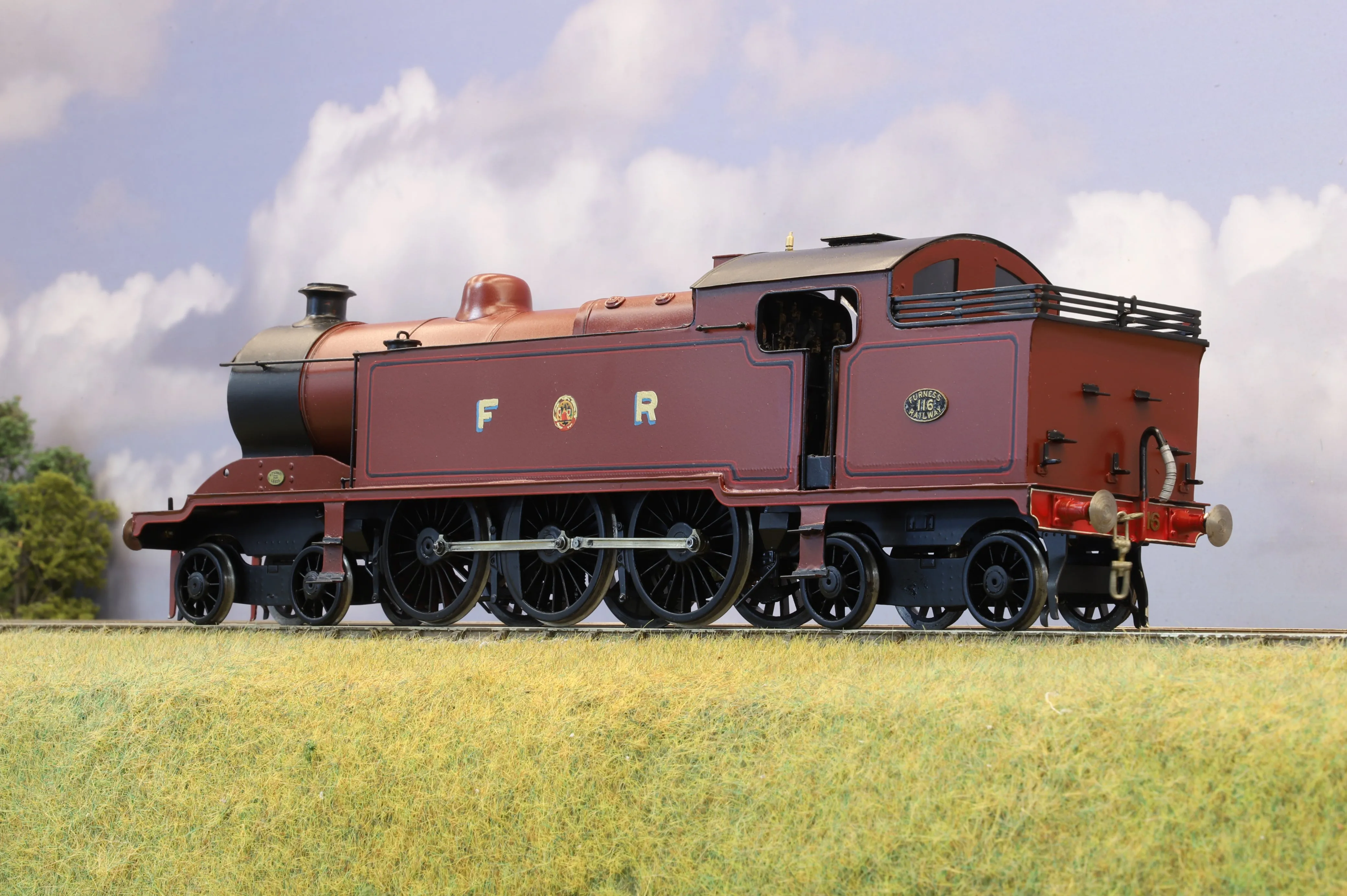 Kit Built Finescale O Gauge Furness Railway 4-6-4 FR Crimson '116'