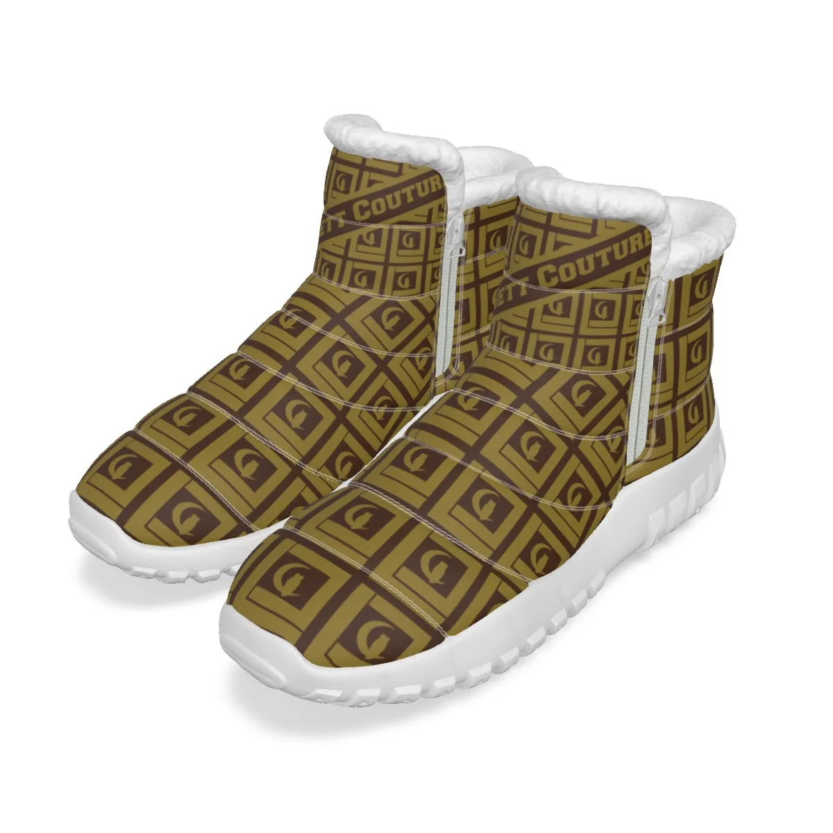 LCC VINTAGE Women's Zip-up Snow Boots