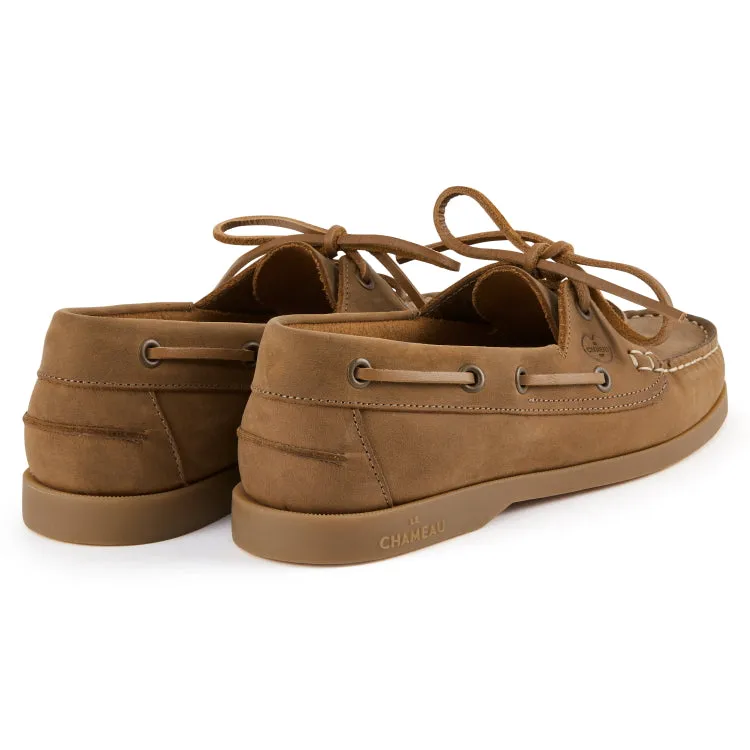 Le Chameau Ladies Galion Femme Deck Shoes - Walnut