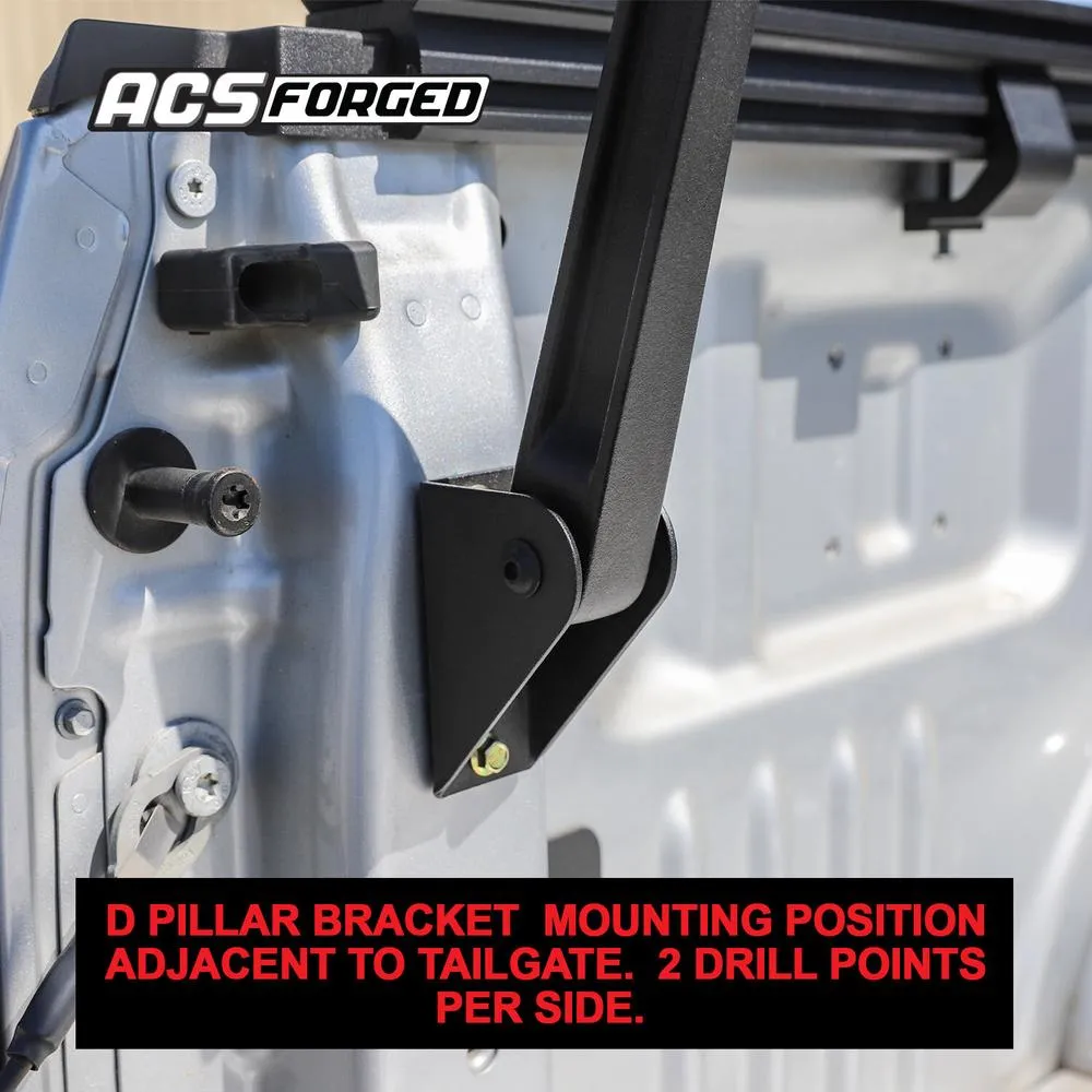 Leitner Active Cargo System ACS Forged Bed Rack - Jeep Gladiator