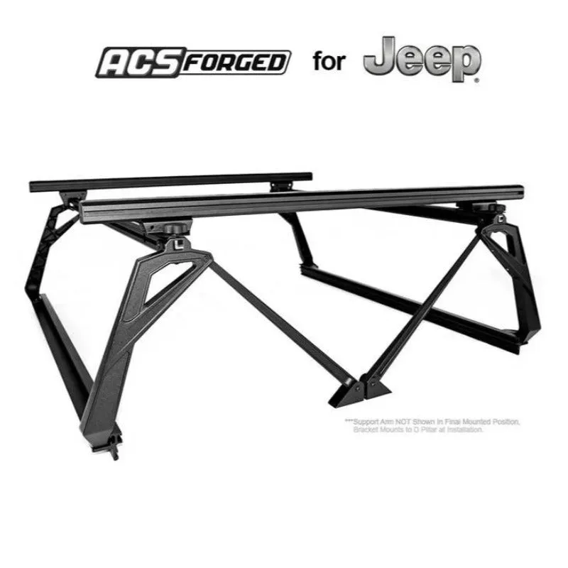 Leitner Active Cargo System ACS Forged Bed Rack - Jeep Gladiator