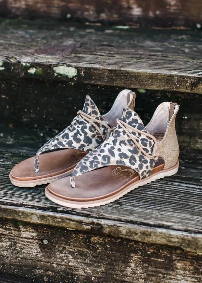 Leopard gladiator sandals flip flop sandals for summer holiday