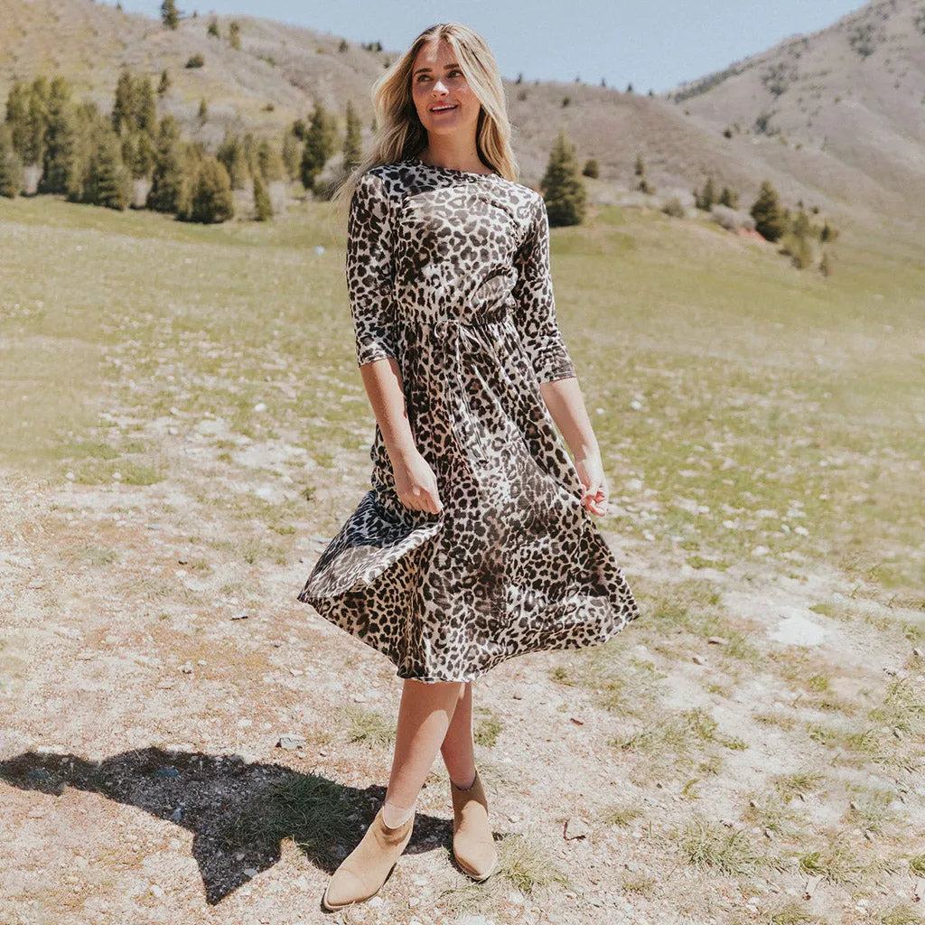 Lyla Dress (Leopard)