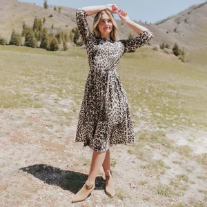 Lyla Dress (Leopard)