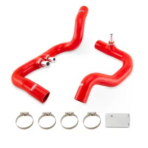 Mishimoto 18  Jeep Wrangler JL / Gladiator JT 3.6L AT Red Silicone Radiator Coolant Hose Kit