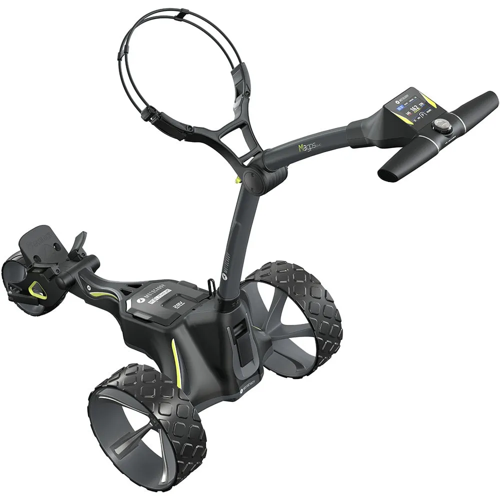 Motocaddy M3 GPS DHC Electric Golf Trolley - Graphite