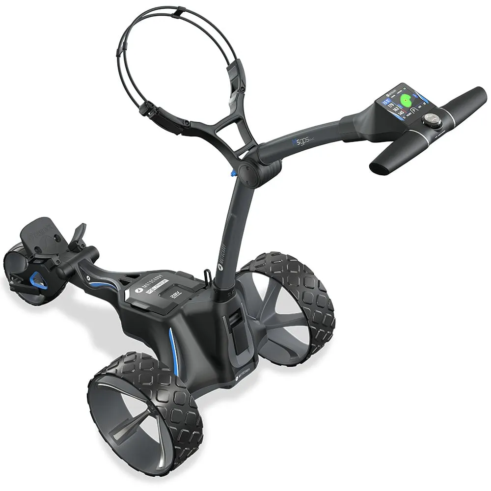 Motocaddy M5 GPS DHC Electric Golf Trolley - Graphite