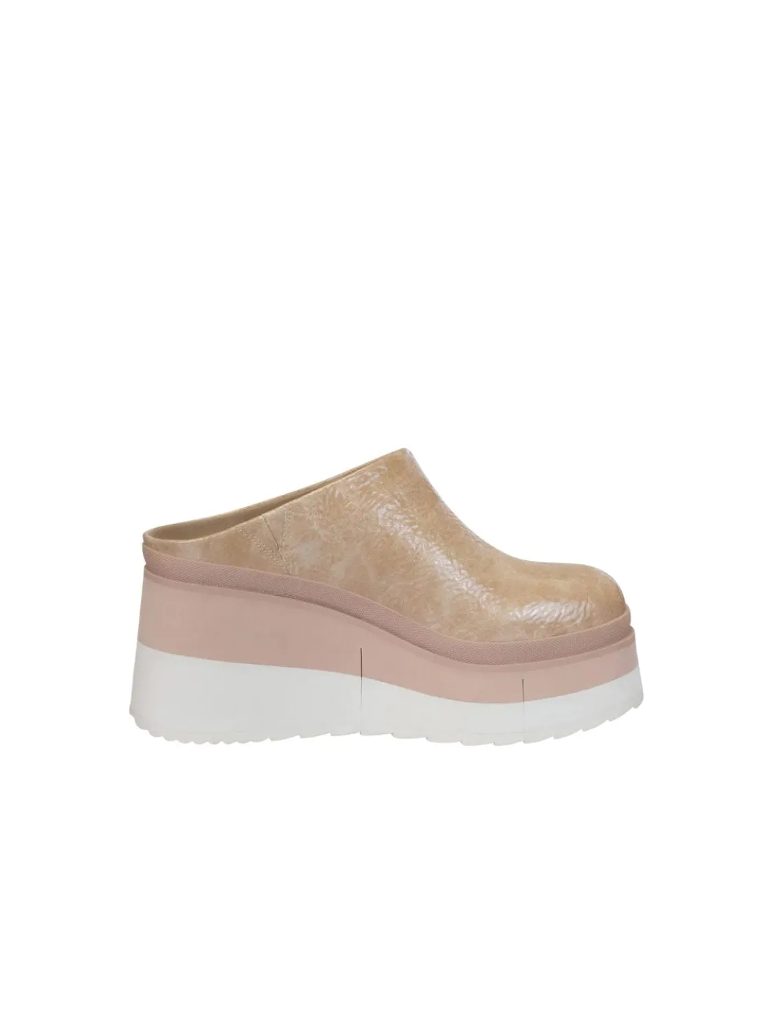 Naked Feet Coach Platform Clogs