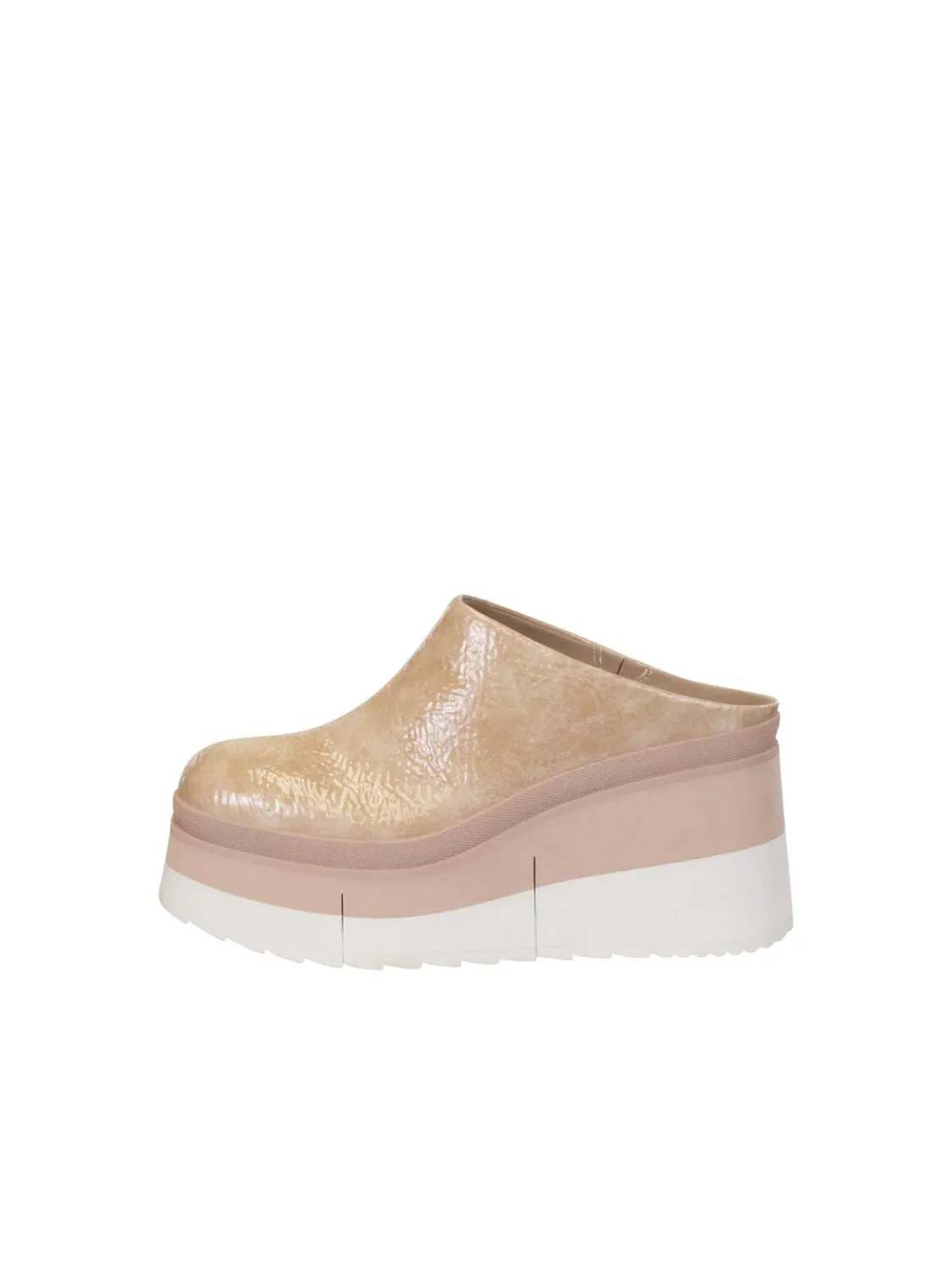 Naked Feet Coach Platform Clogs