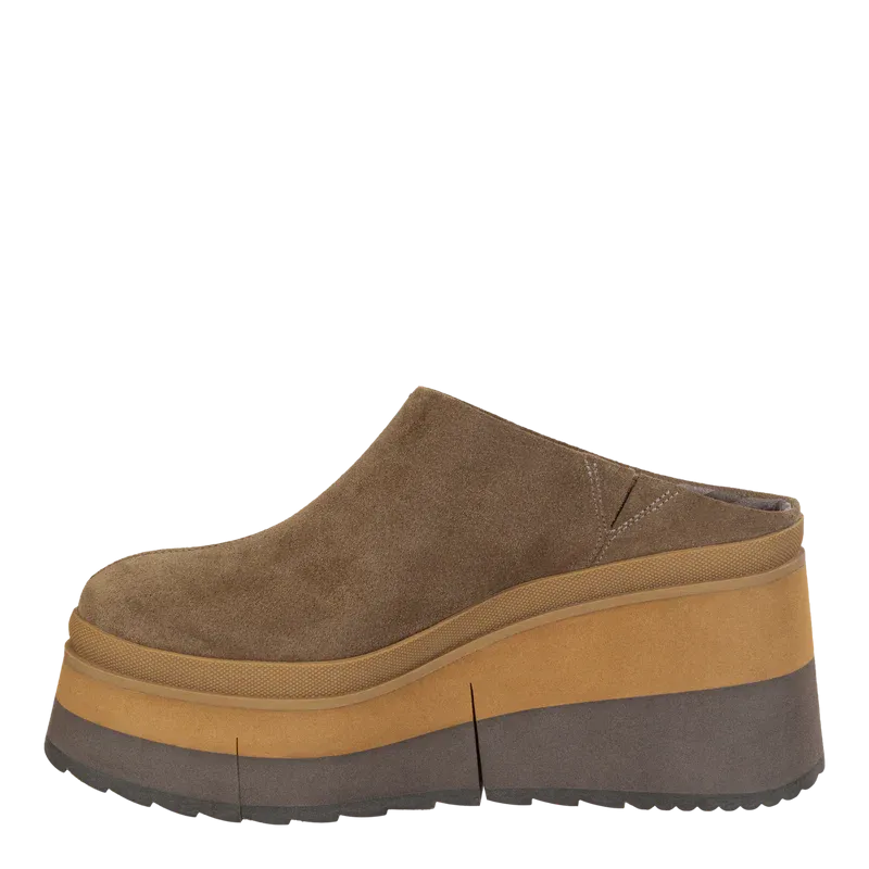 Naked Feet Coach Platform Clogs