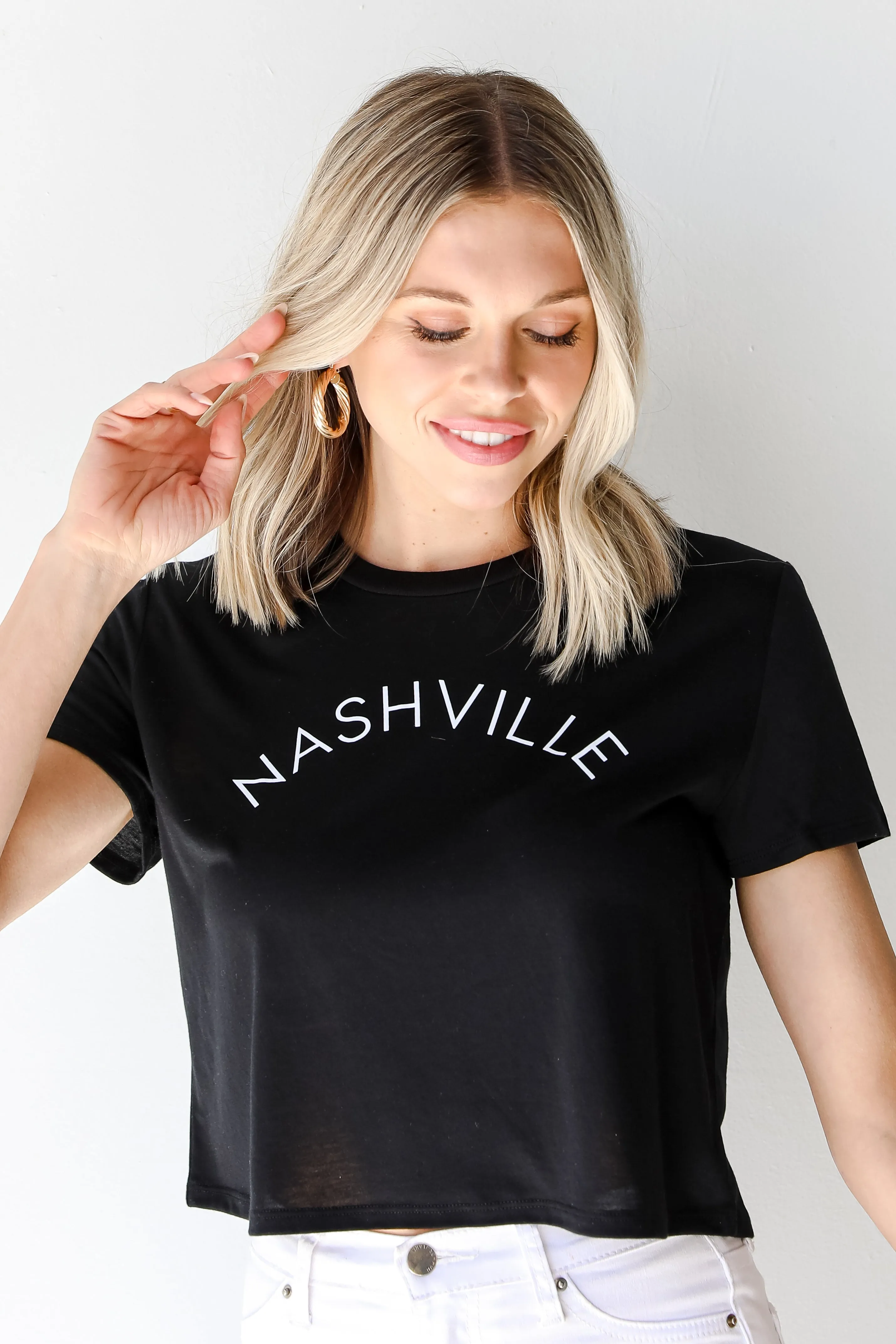 Nashville Cropped Tee