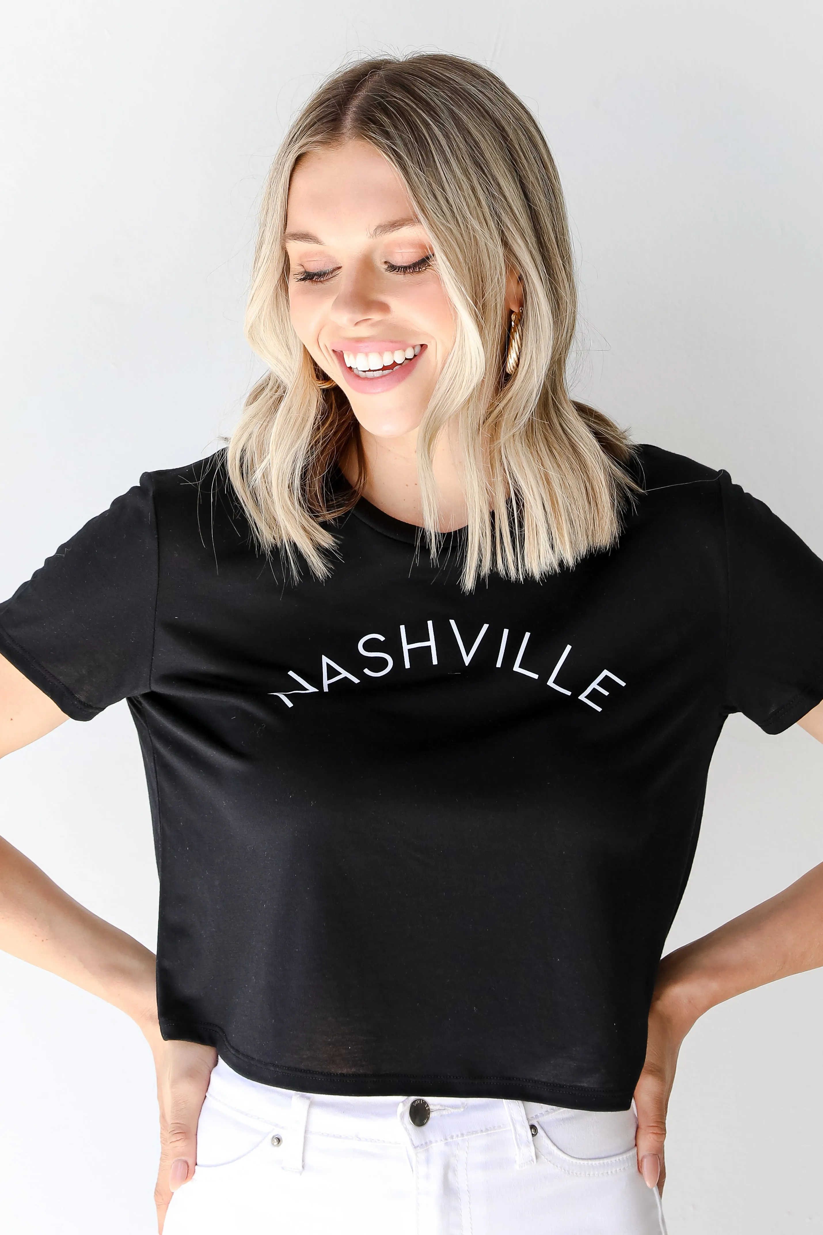 Nashville Cropped Tee