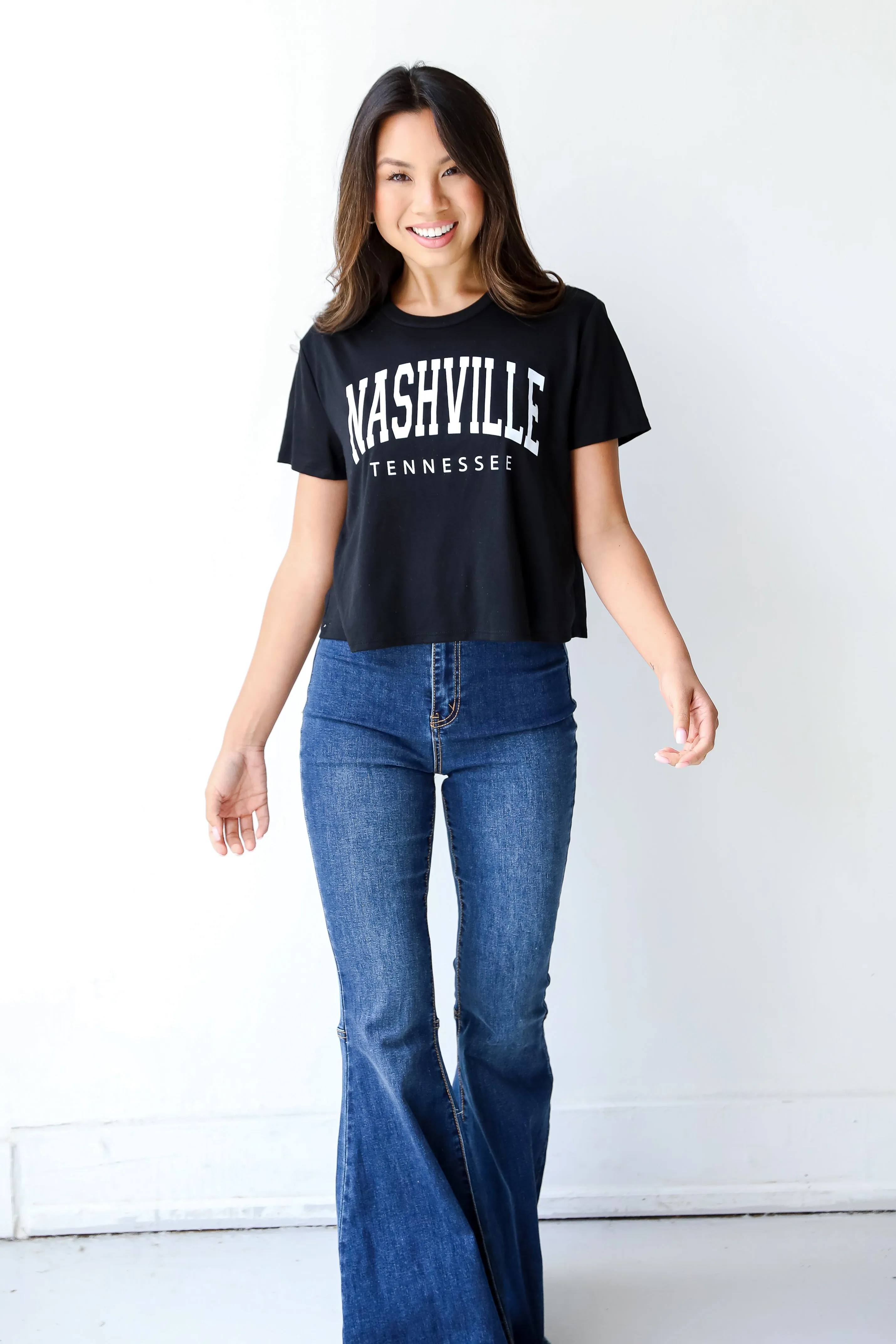 Nashville Tennessee Cropped Tee
