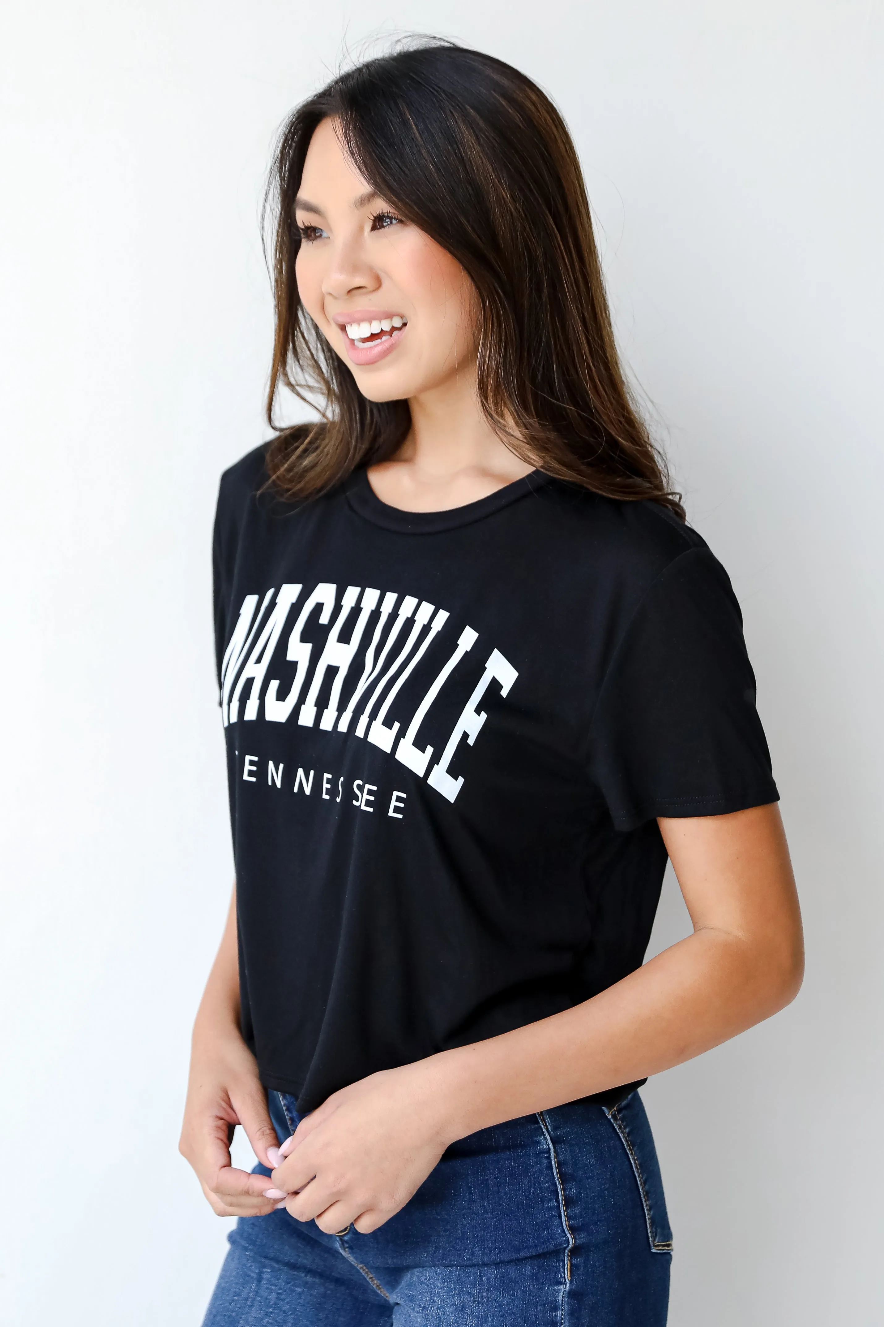 Nashville Tennessee Cropped Tee