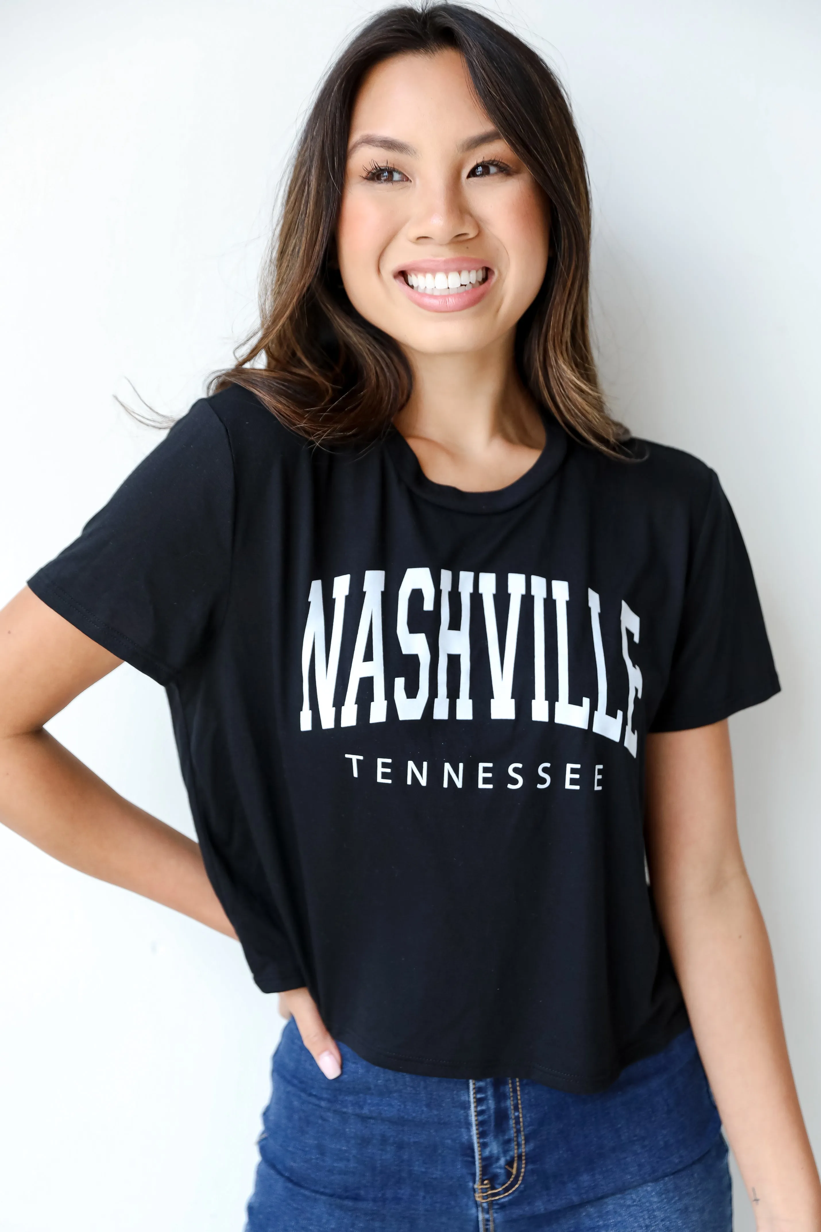 Nashville Tennessee Cropped Tee