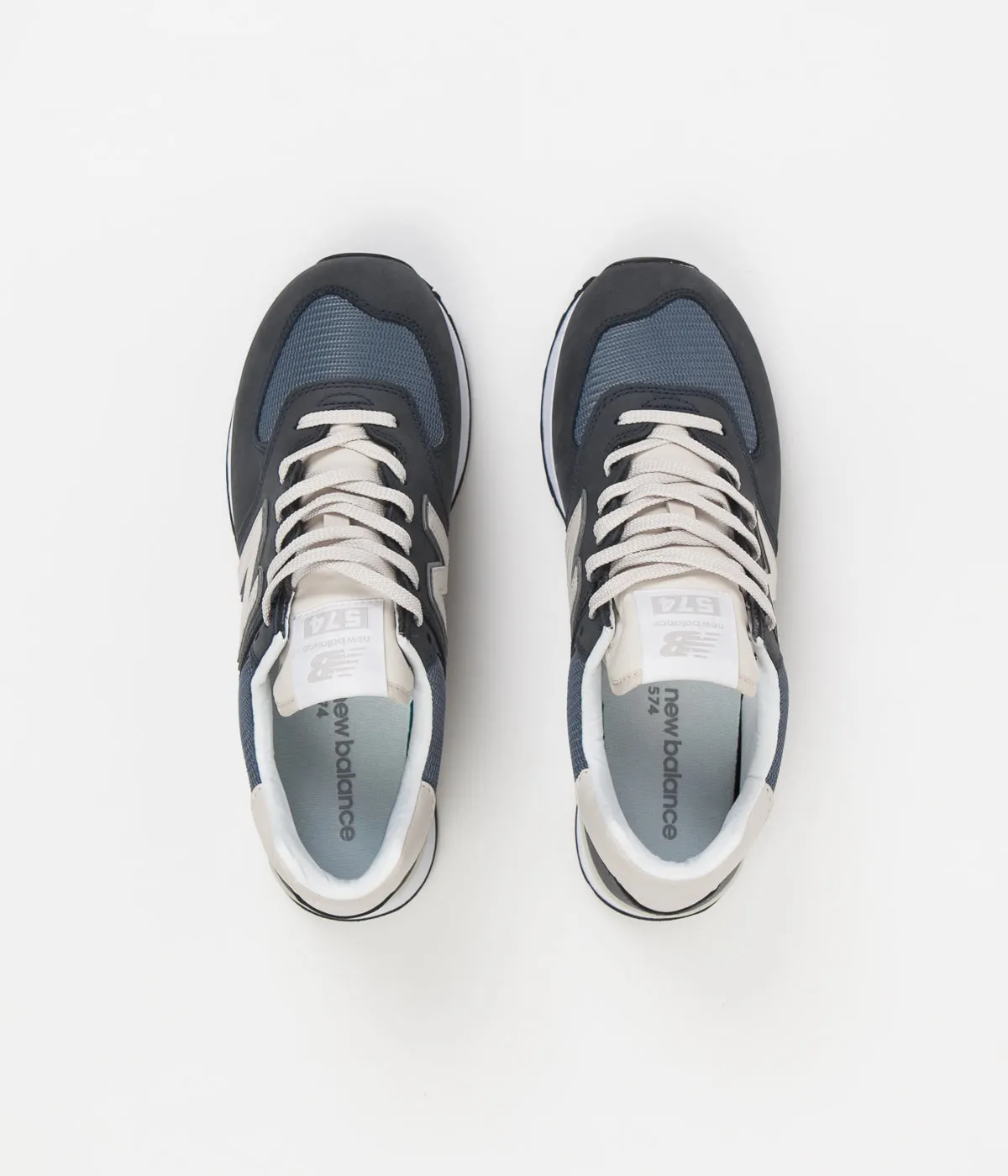 New Balance 574 Shoes - Outerspace / Sea Salt
