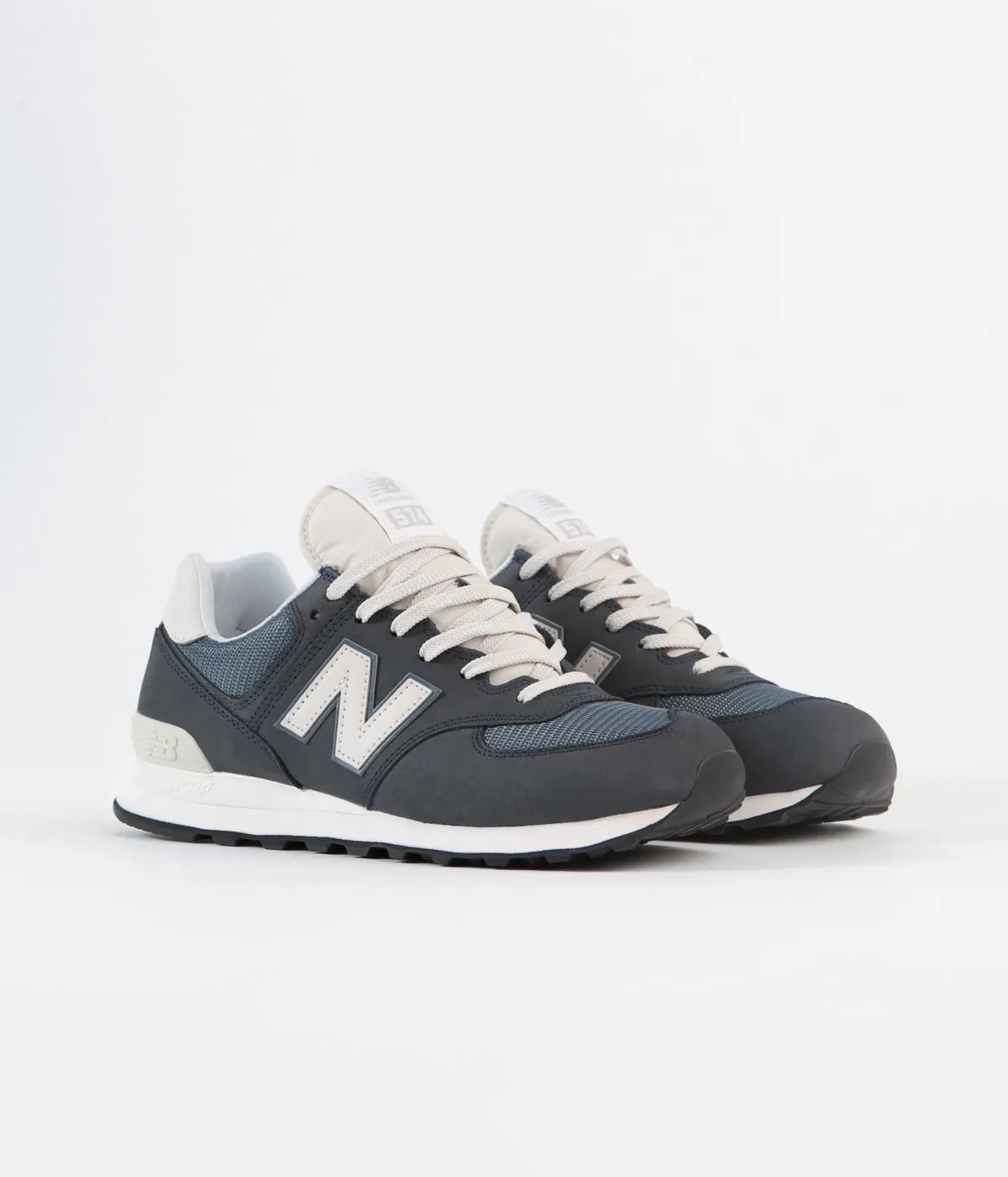 New Balance 574 Shoes - Outerspace / Sea Salt
