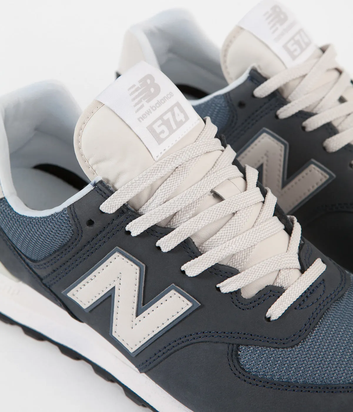 New Balance 574 Shoes - Outerspace / Sea Salt