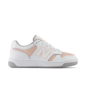 NEW BALANCE GSB 480 Vp Blanc Rose baskets Sneakers