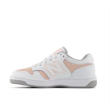 NEW BALANCE GSB 480 Vp Blanc Rose baskets Sneakers