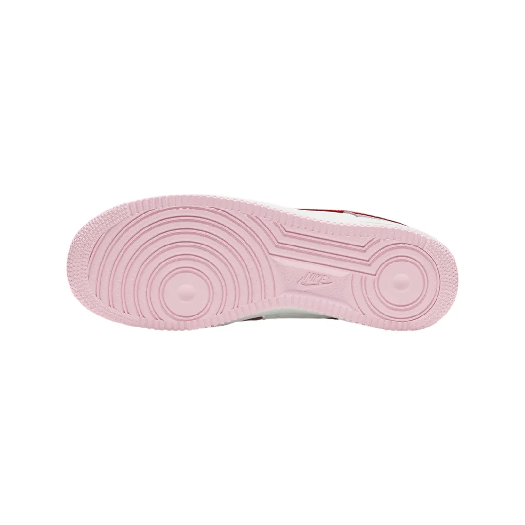 Nike Air Force 1 Low 07 QS Valentines Day Love Letter Tulip Pink University Red White
