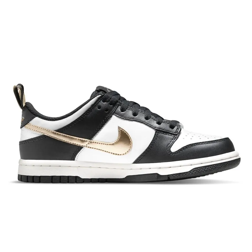 Nike Dunk Low GS Black Metallic Pewter