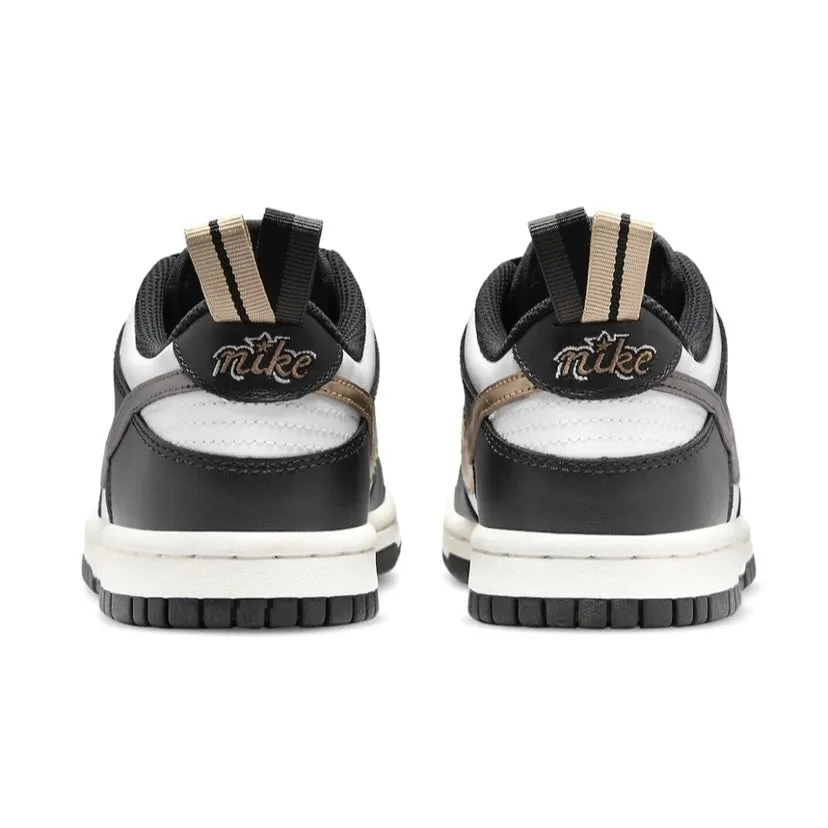 Nike Dunk Low GS Black Metallic Pewter