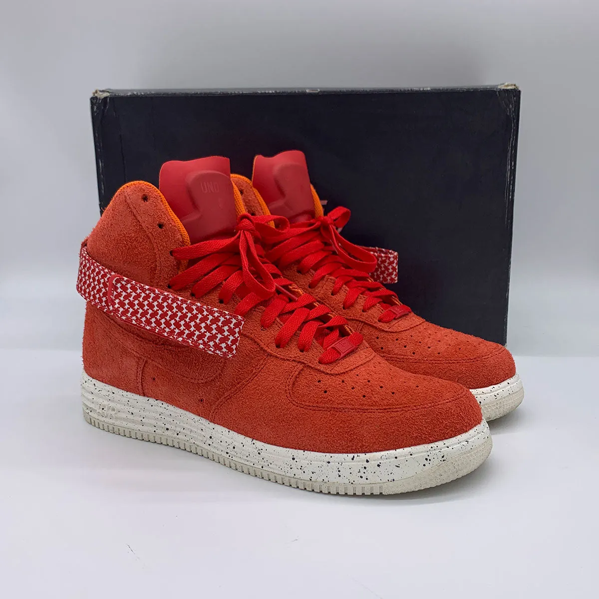 Nike Lunar Force 1 Hi UNFTD SP Undefeated University Red (Pre-Owned)