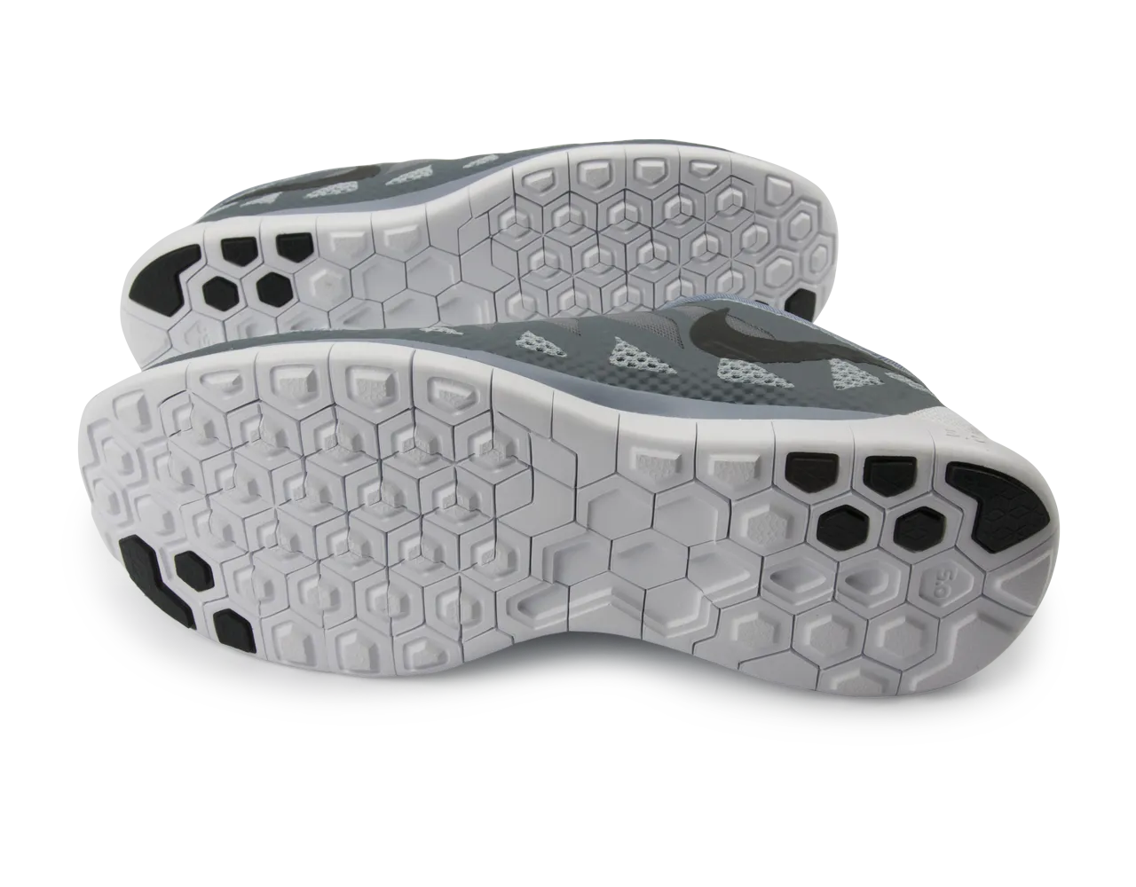 Nike Men's Free 5.0  Running Shoes Cool Blue/Black/Wolf Grey
