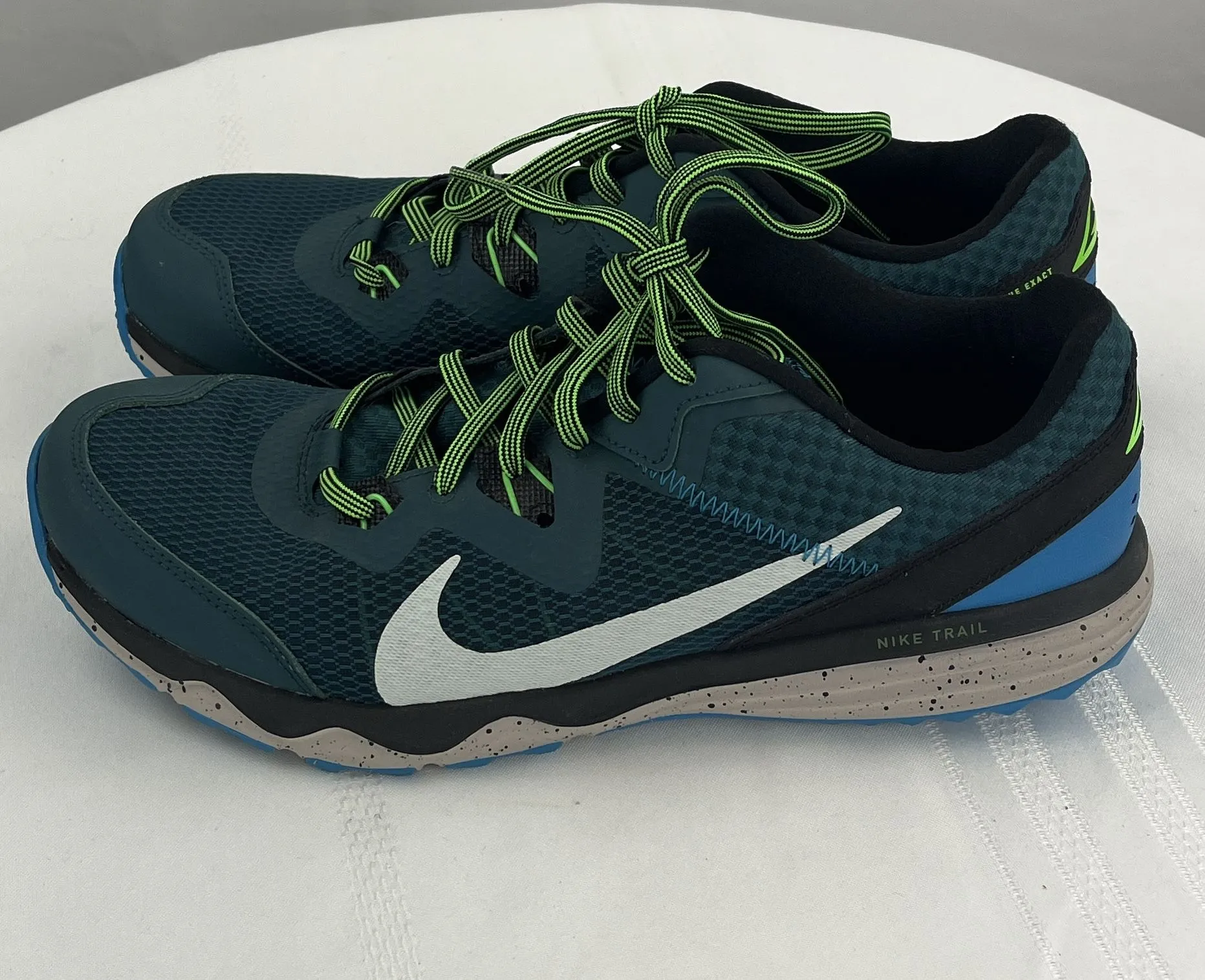 Nike Men's Juniper Trail Dark Teal Running Shoes Size 11 Sneakers CW3808-301