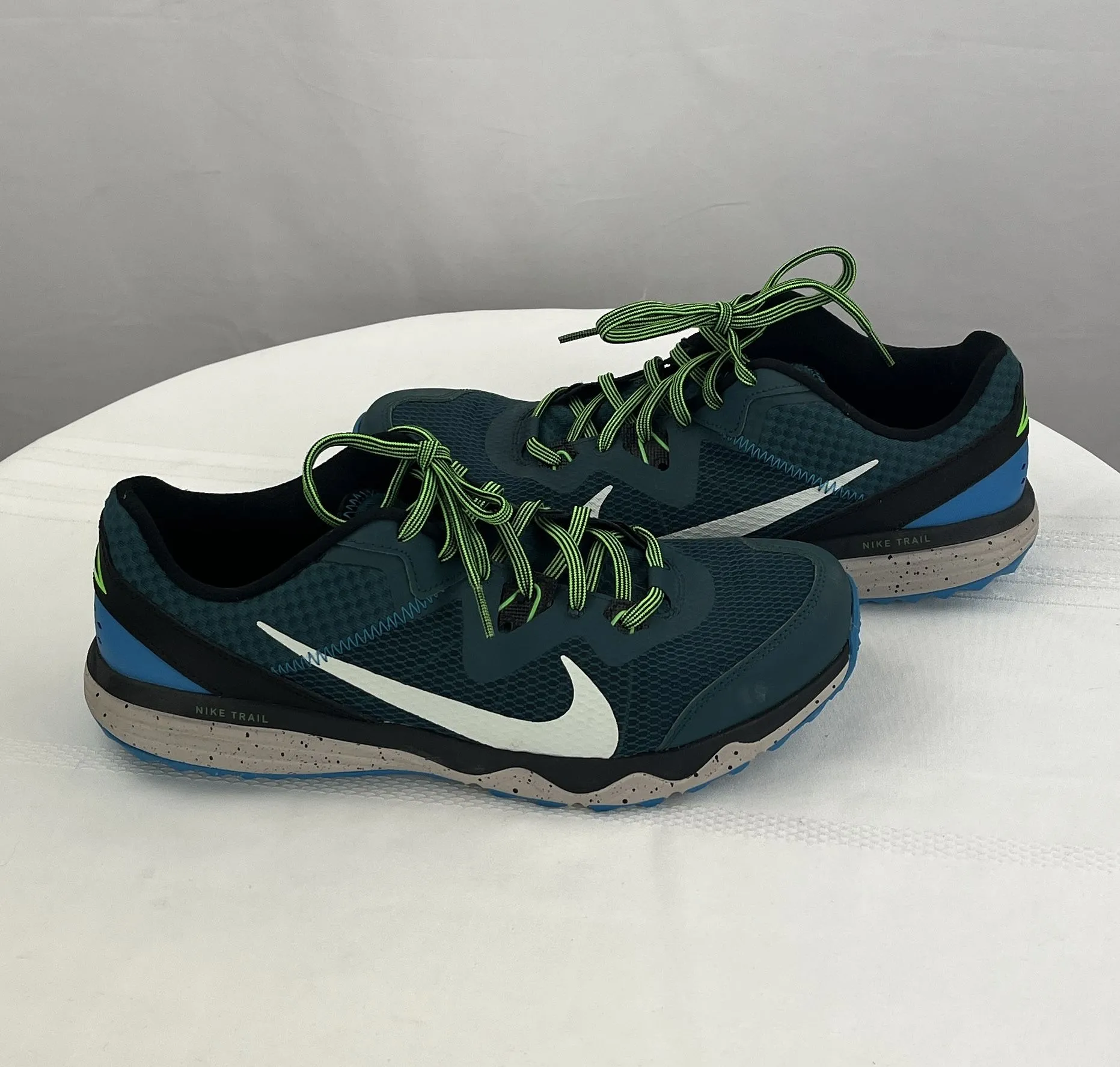 Nike Men's Juniper Trail Dark Teal Running Shoes Size 11 Sneakers CW3808-301