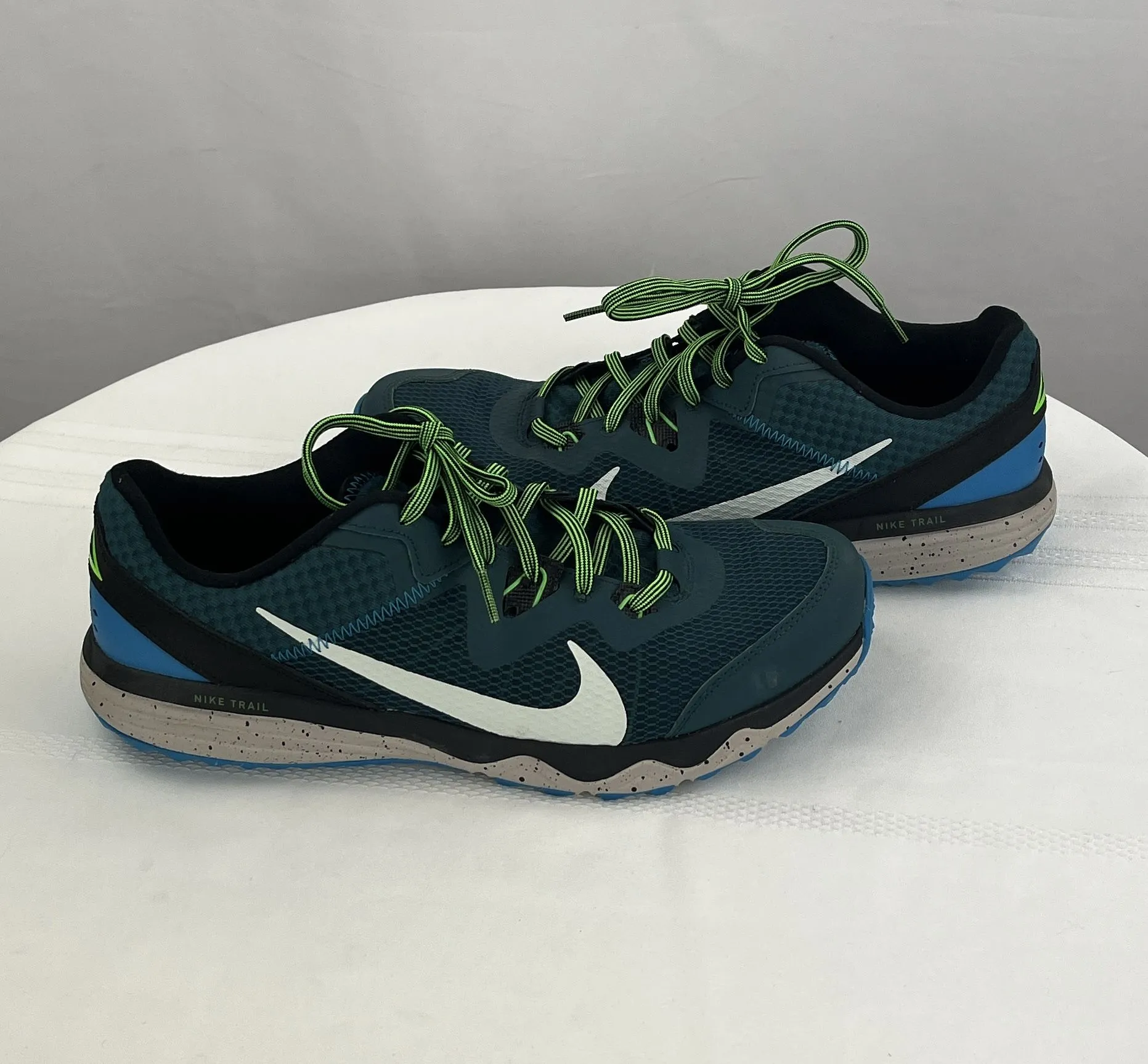 Nike Men's Juniper Trail Dark Teal Running Shoes Size 11 Sneakers CW3808-301