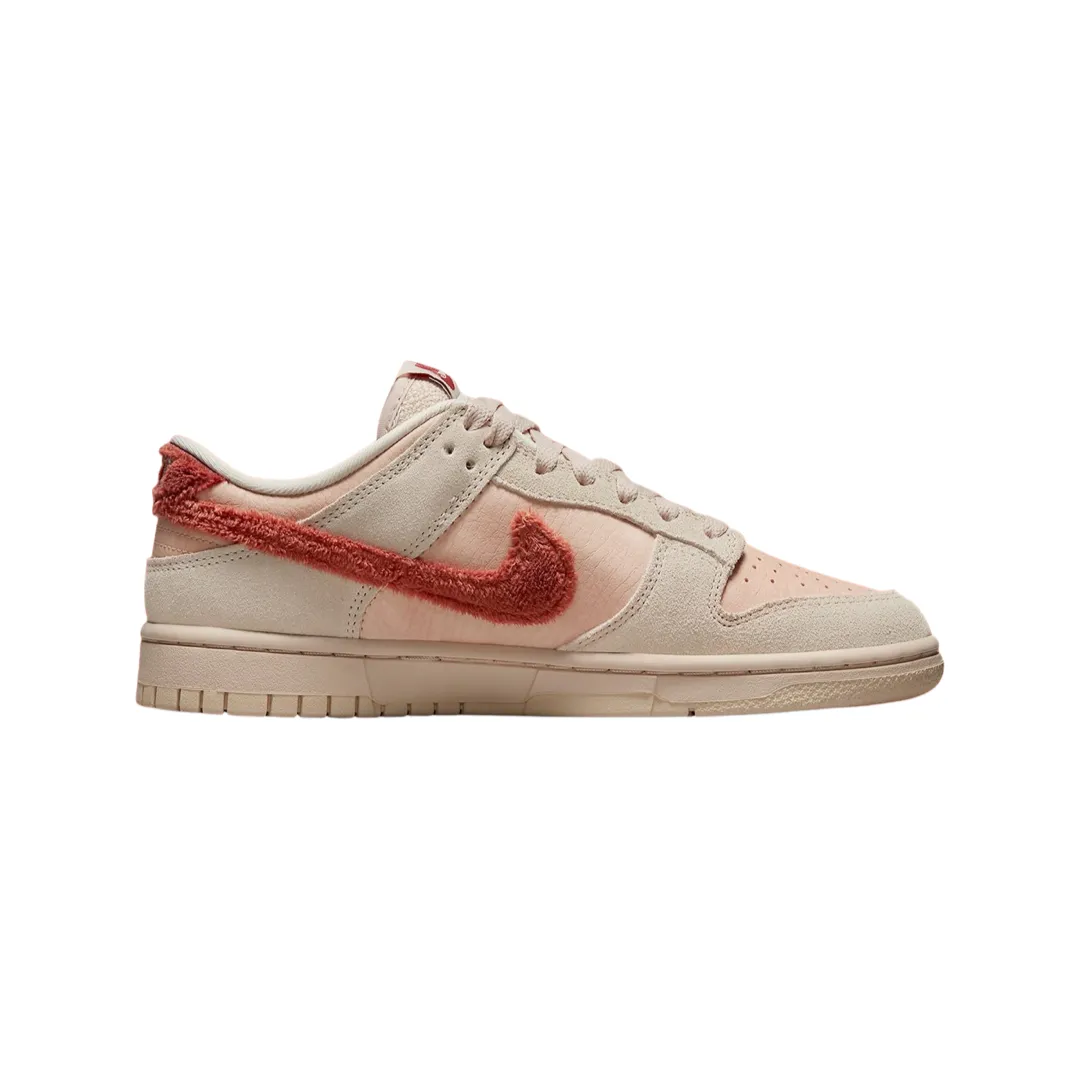 Nike Women's Dunk Low Terry Swoosh Shimmer Mars Stone Sanddrift DZ4706-200