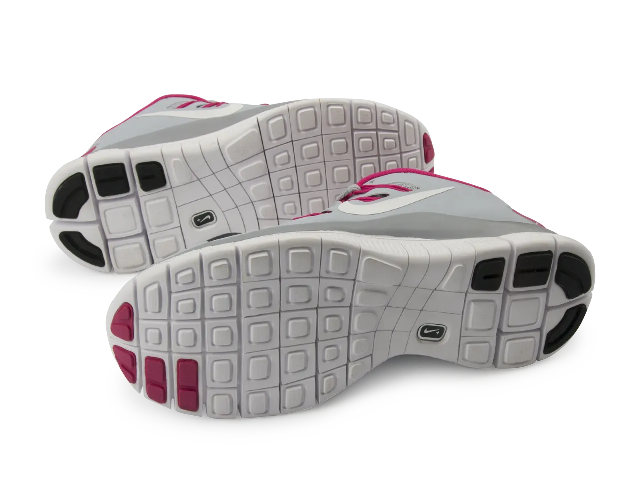 Nike Women's Free 5.0  Running Shoes Wolf Grey/White/Pink Force