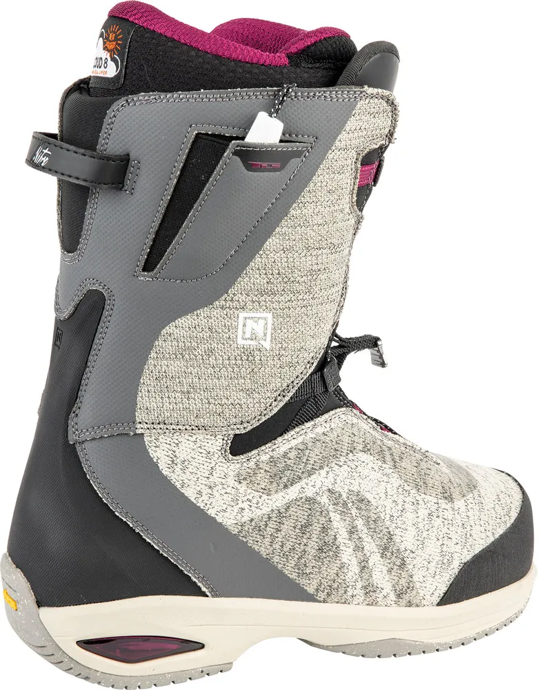 Nitro Ronda TLS Womens Snowboard Boots in Heather Grey 2024