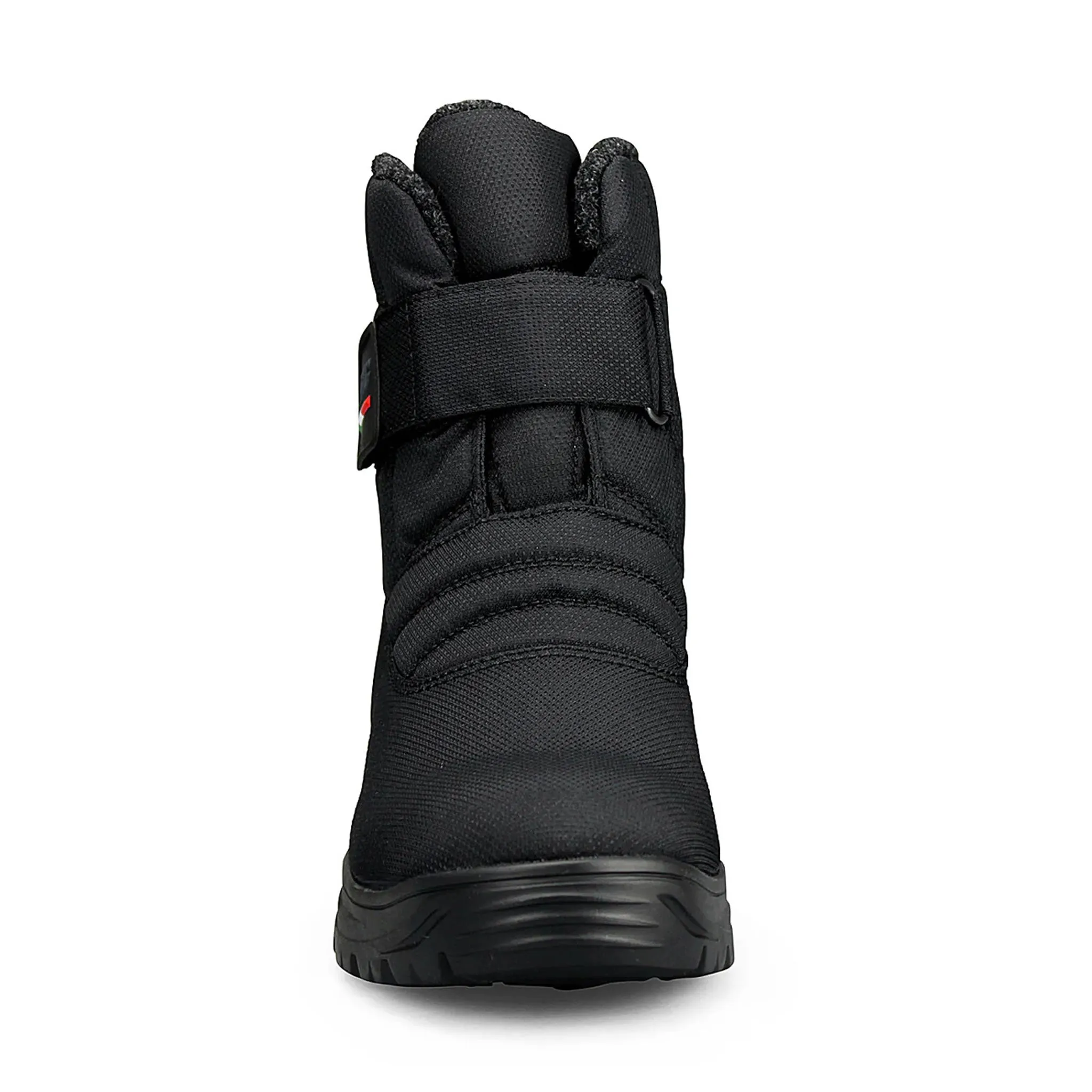 Olang Kiew TEX OC Mens Winter Ice Grip Thermal Snow Boots, Black