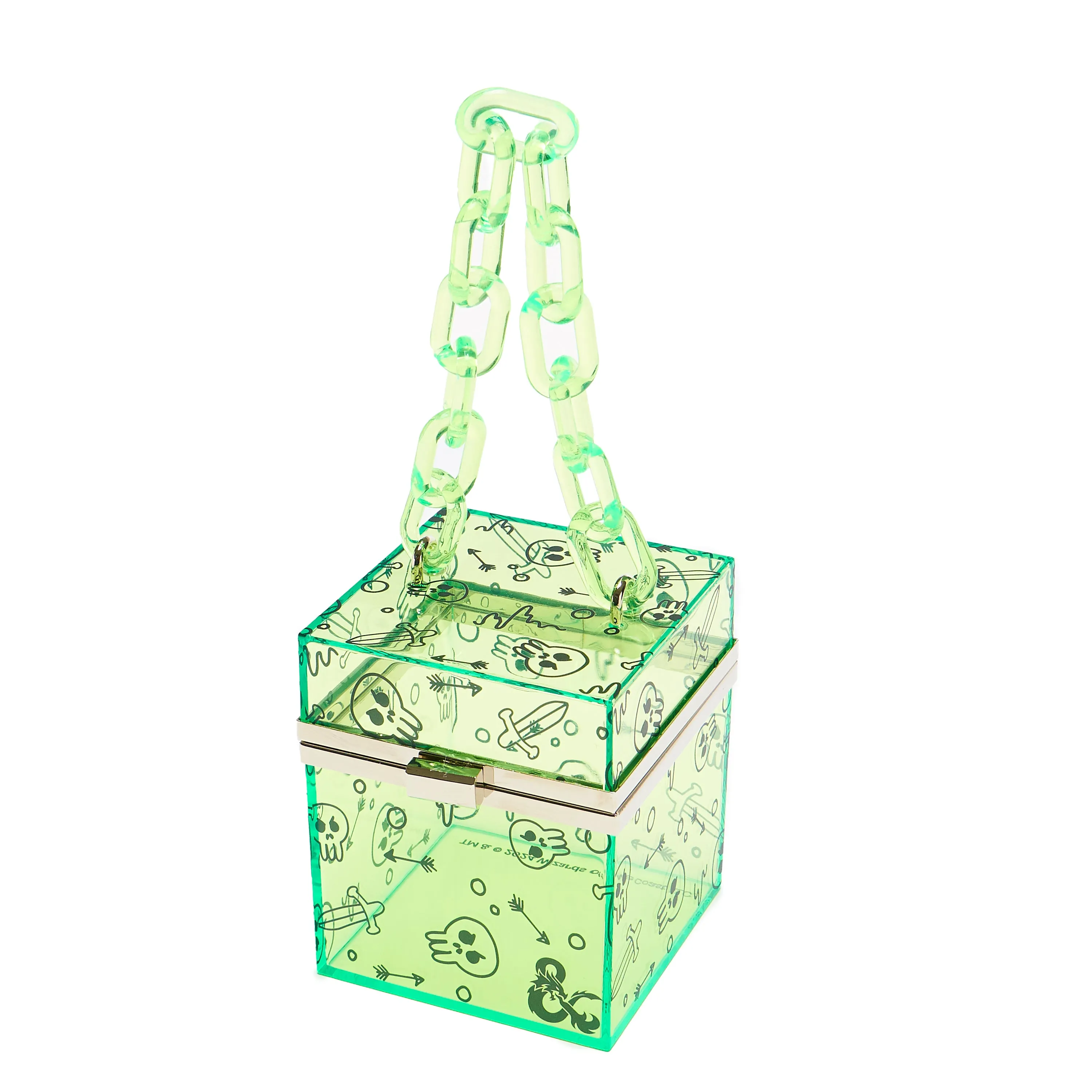 Ooze Gelatinous Cube Bag - Green