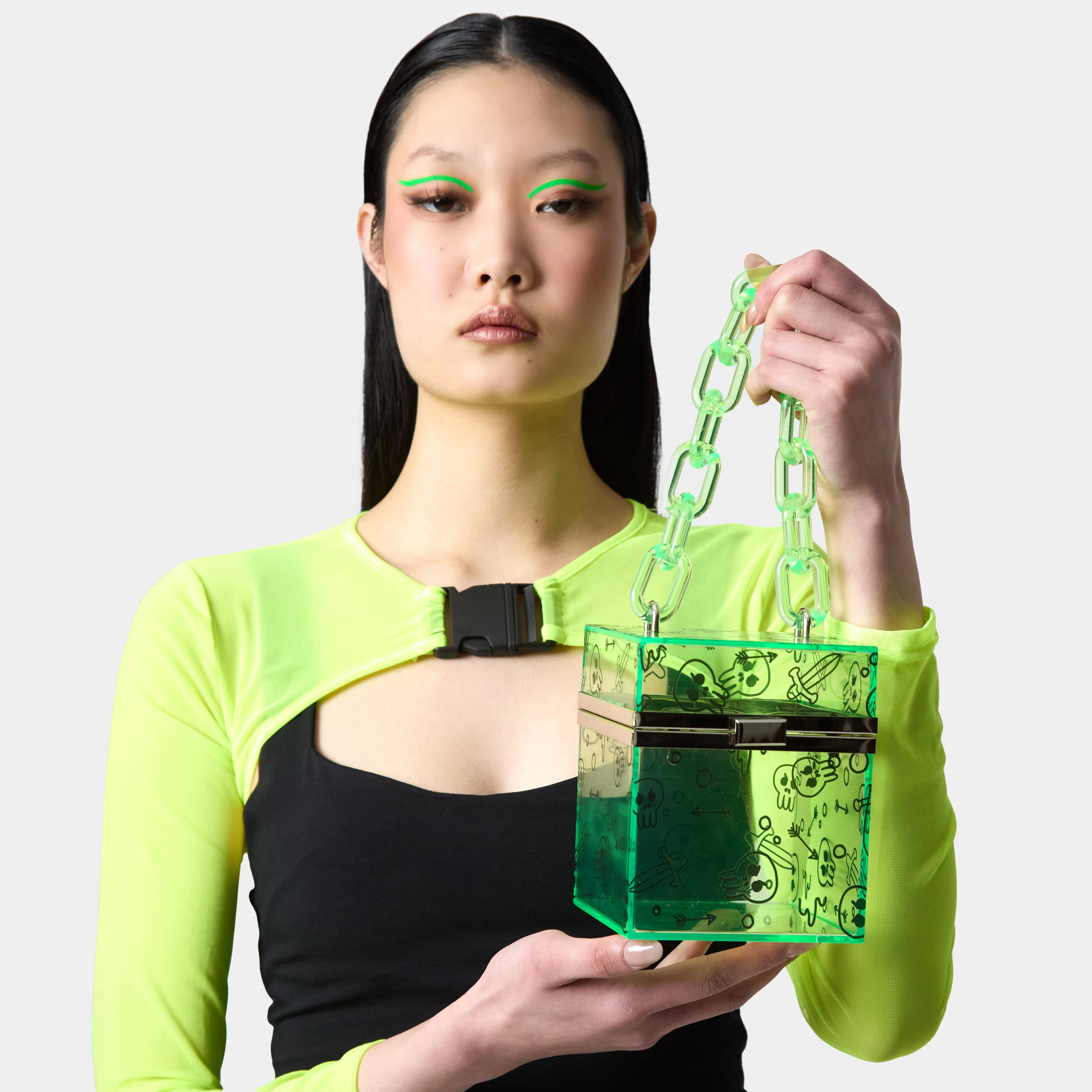 Ooze Gelatinous Cube Bag - Green